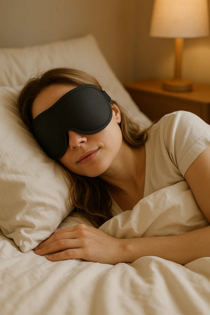 Weighted 3D Contoured Sleep Mask