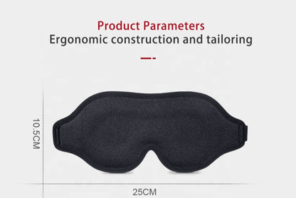 Weighted 3D Contoured Sleep Mask